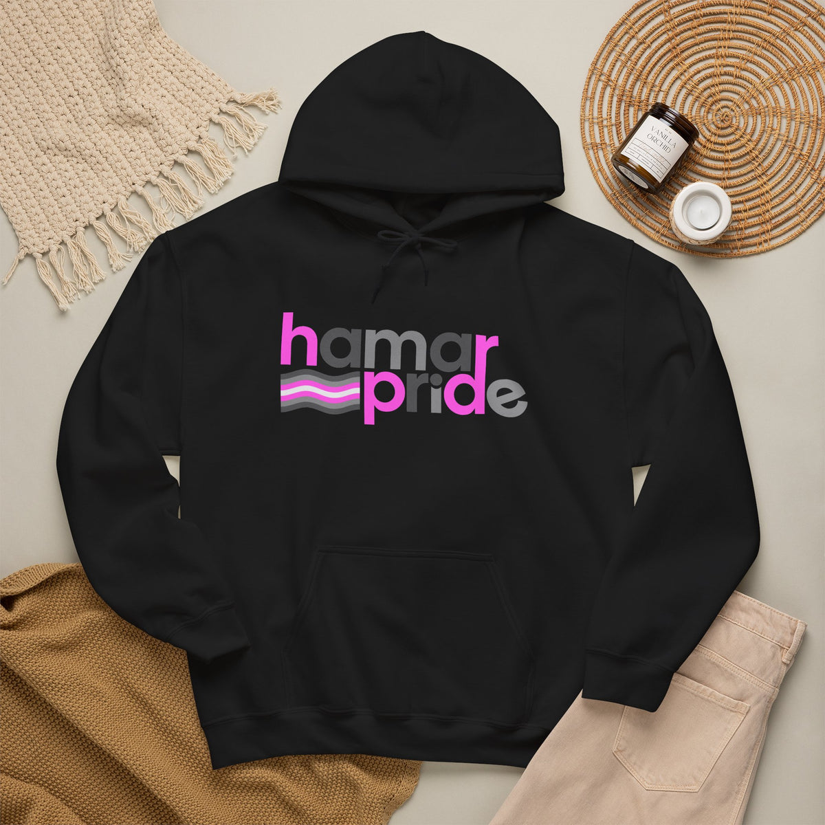 Hamar Pride Hoodie — Demigirl Pride