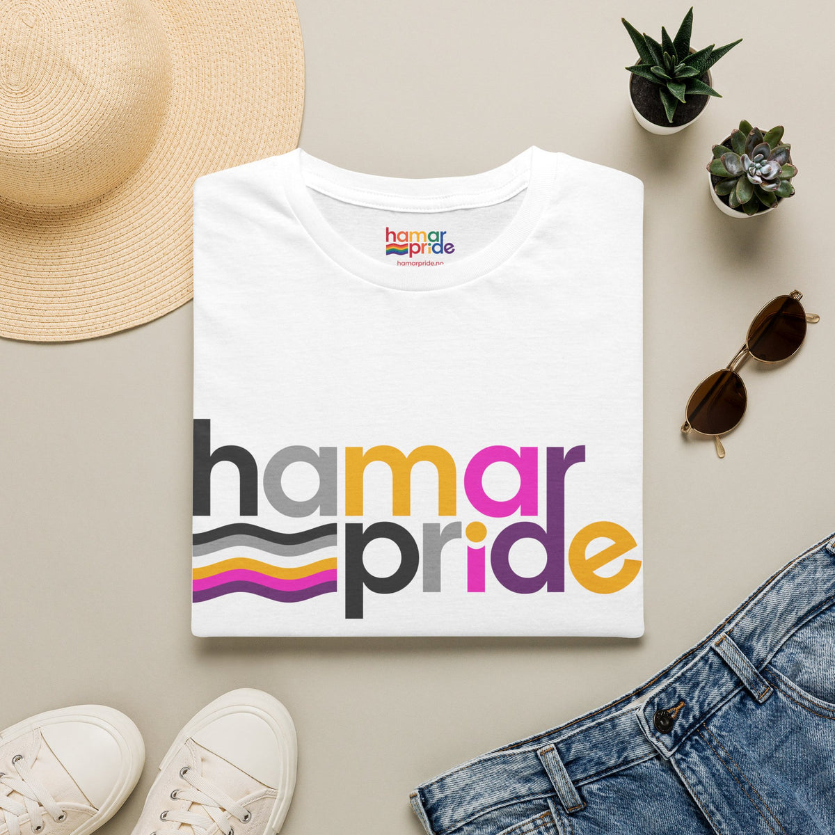 Hamar Pride Tee - Universal Asexual Pride