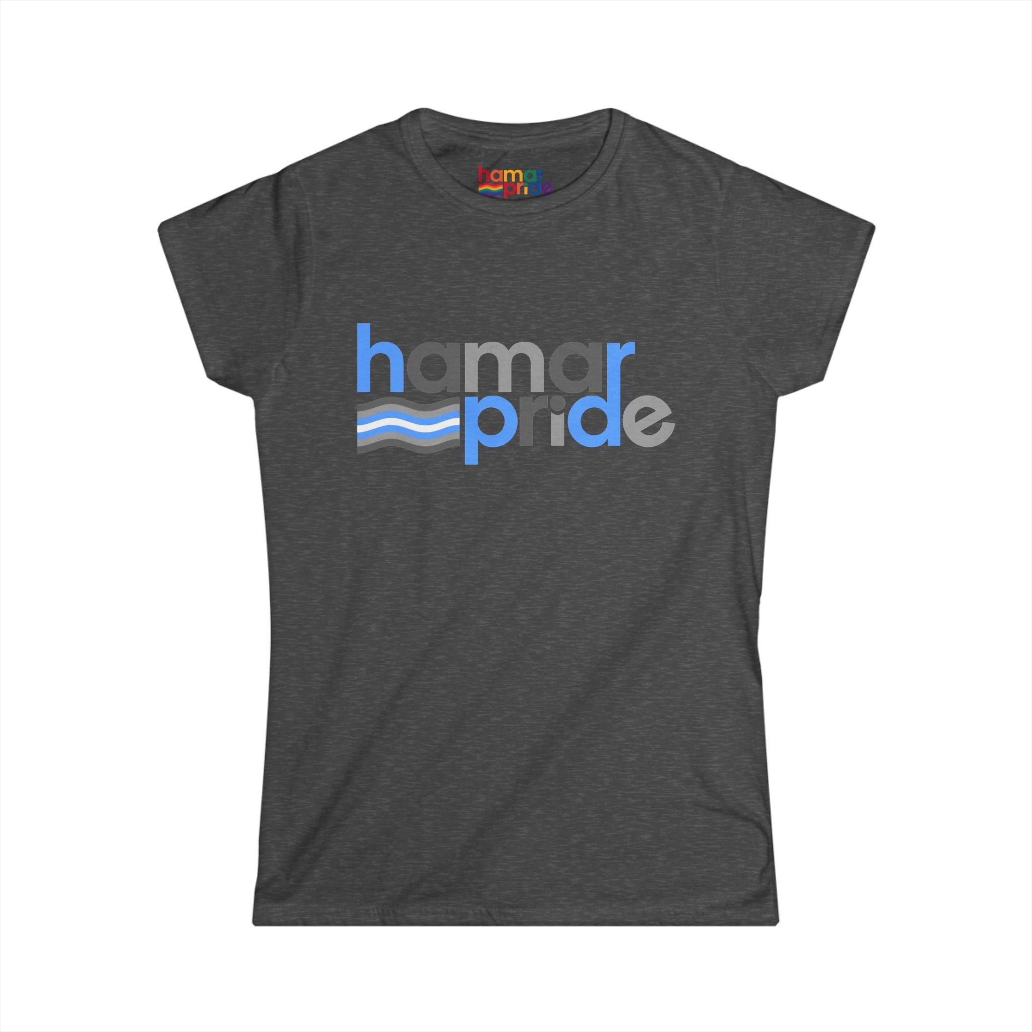 Hamar Pride Women's Softstyle Tee - Demiboy Pride