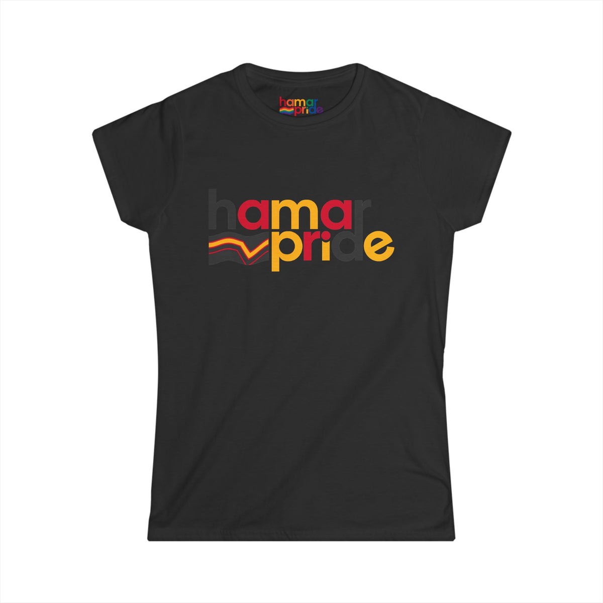 Hamar Pride Women's Softstyle Tee - Rubber Pride