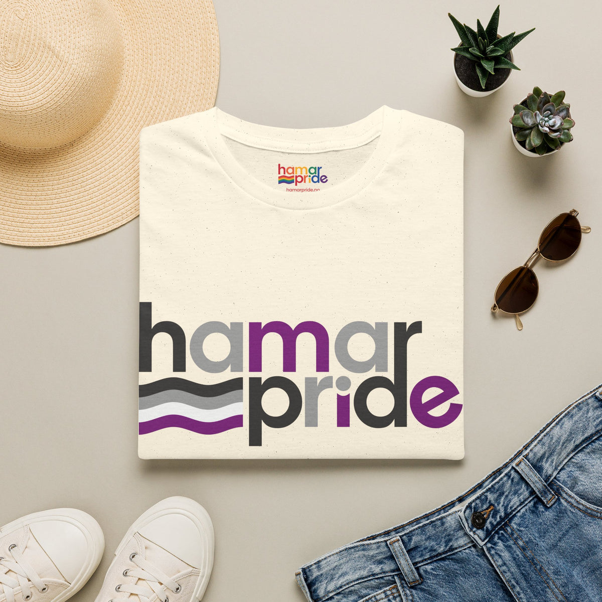 Hamar Pride Tee - Asexual Pride