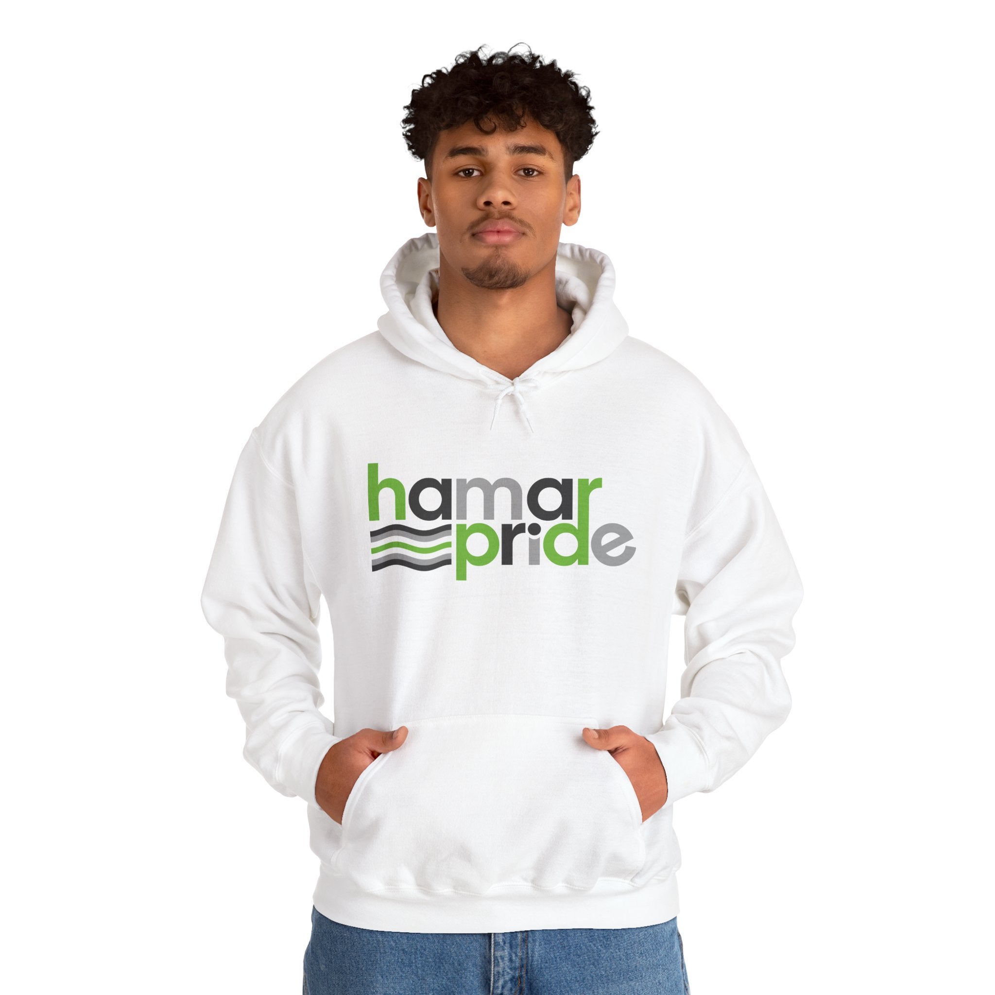 Hamar Pride Hoodie — Agender Pride