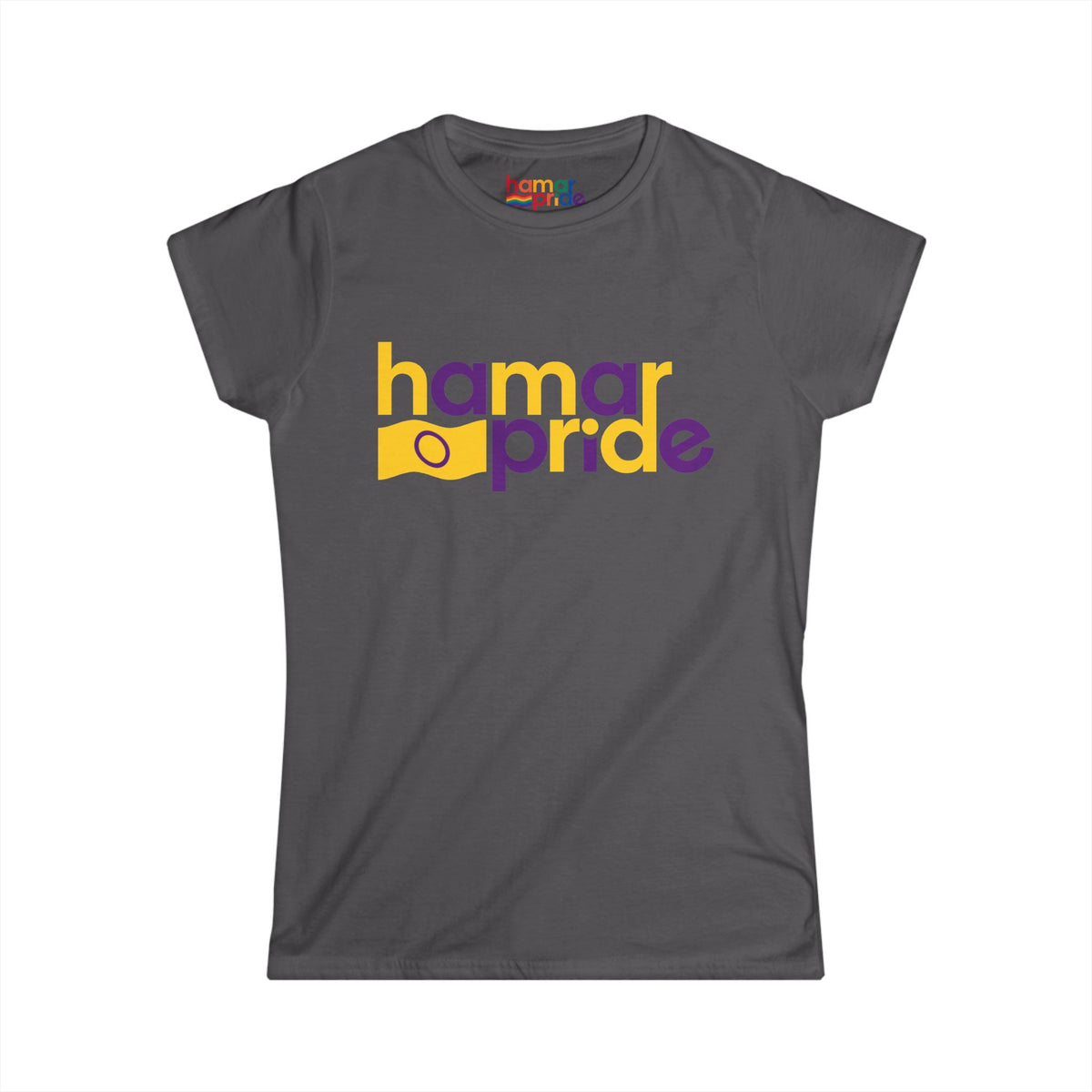 Hamar Pride Women's Softstyle Tee - Intersex Pride