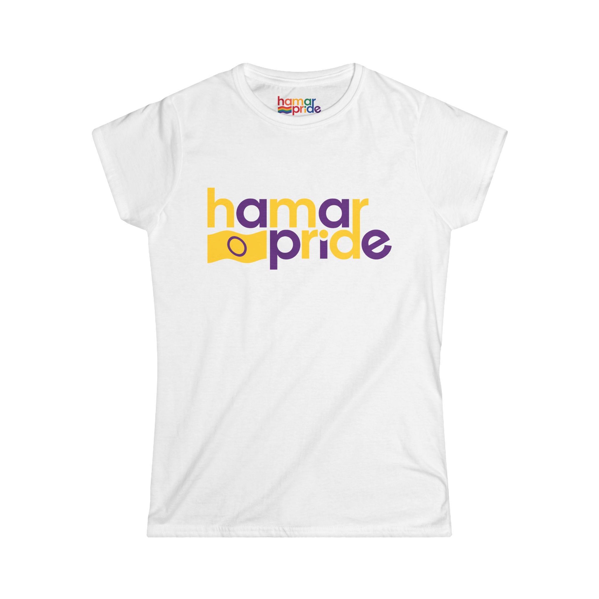 Hamar Pride Women's Softstyle Tee - Intersex Pride