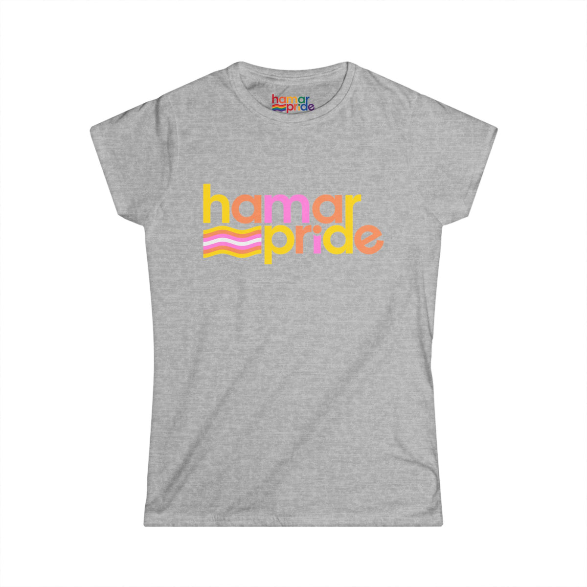 Hamar Pride Women's Softstyle Tee - Pangender Pride