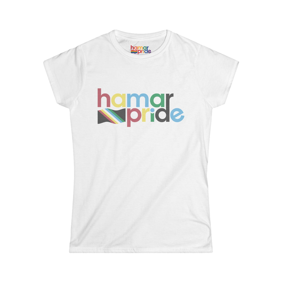 Hamar Pride Women's Softstyle Tee - Disabled Pride