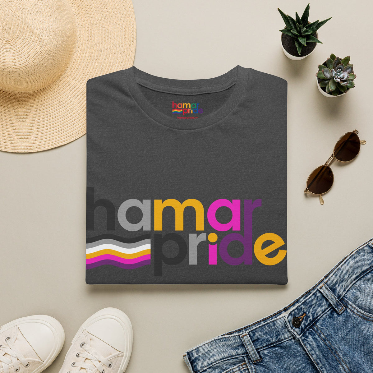 Hamar Pride Tee - Universal Asexual Pride
