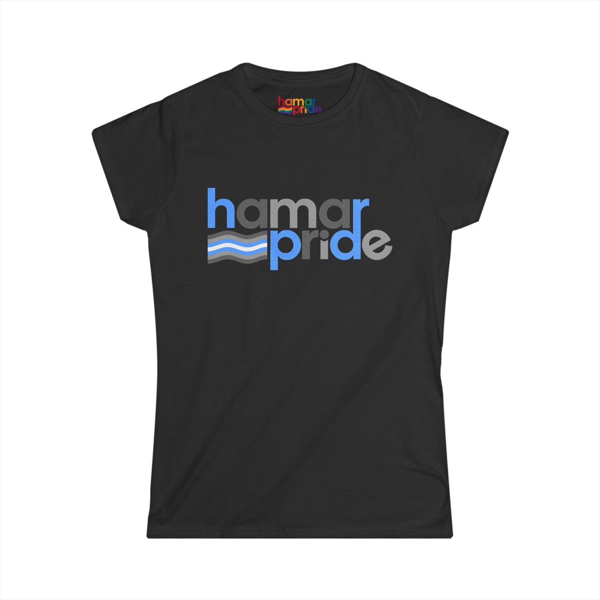 Hamar Pride Women's Softstyle Tee - Demiboy Pride