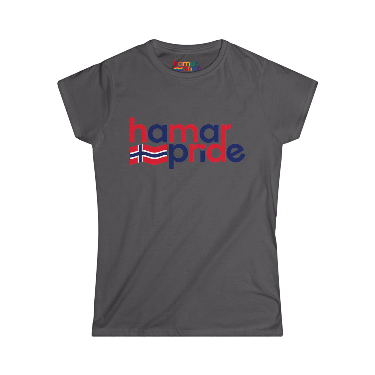 Hamar Pride Women's Softstyle Tee - Norway Pride