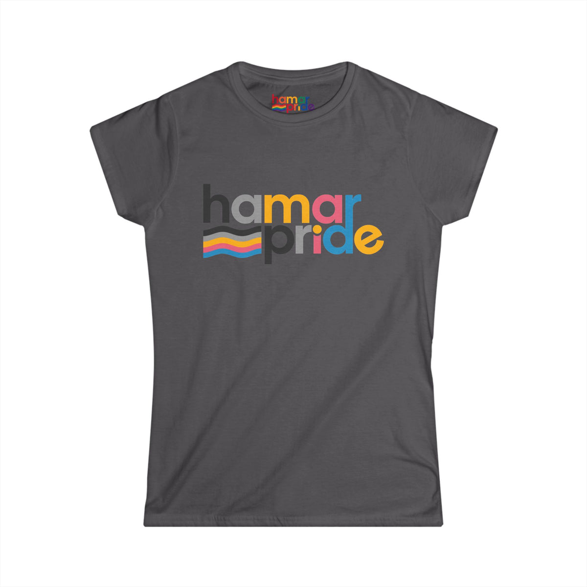 Hamar Pride Women's Softstyle Tee - Polygender Pride