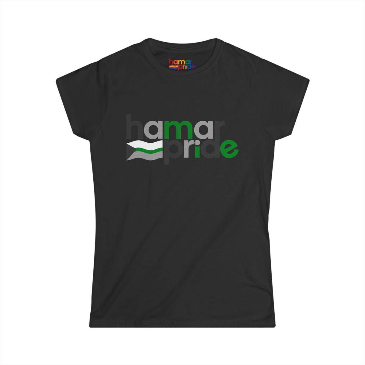 Hamar Pride Women's Softstyle Tee - Demiromantic Pride