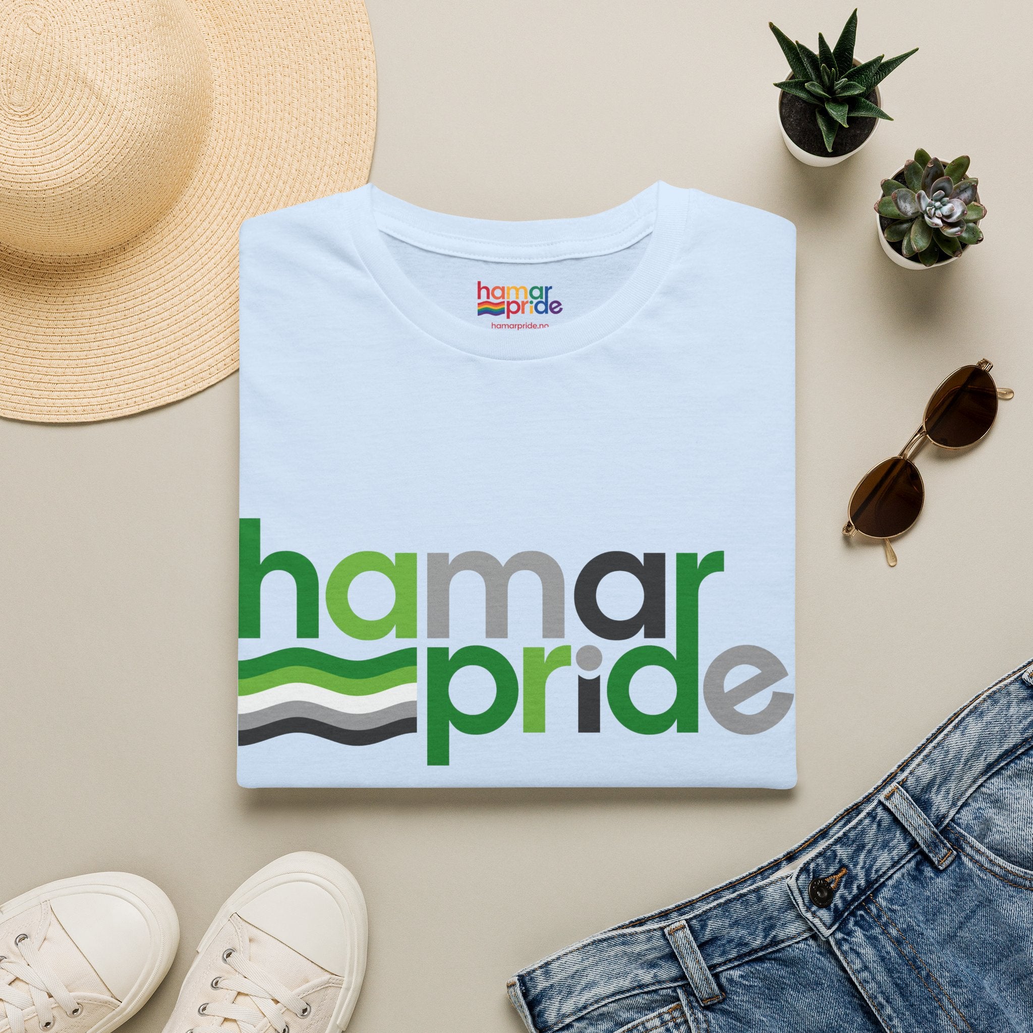 Hamar Pride Tee - Aromantic Pride
