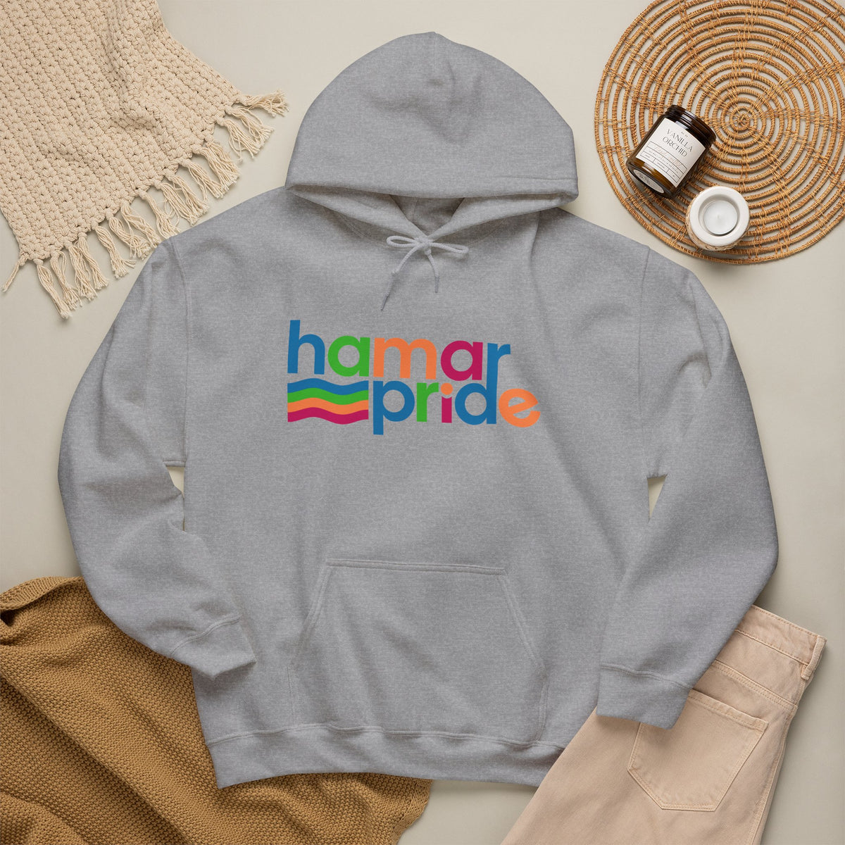 Copy of Hamar Pride Hoodie — Panromantic Pride