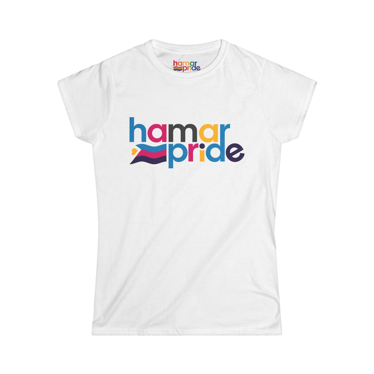 Hamar Pride Women's Softstyle Tee - Polyamory Pride