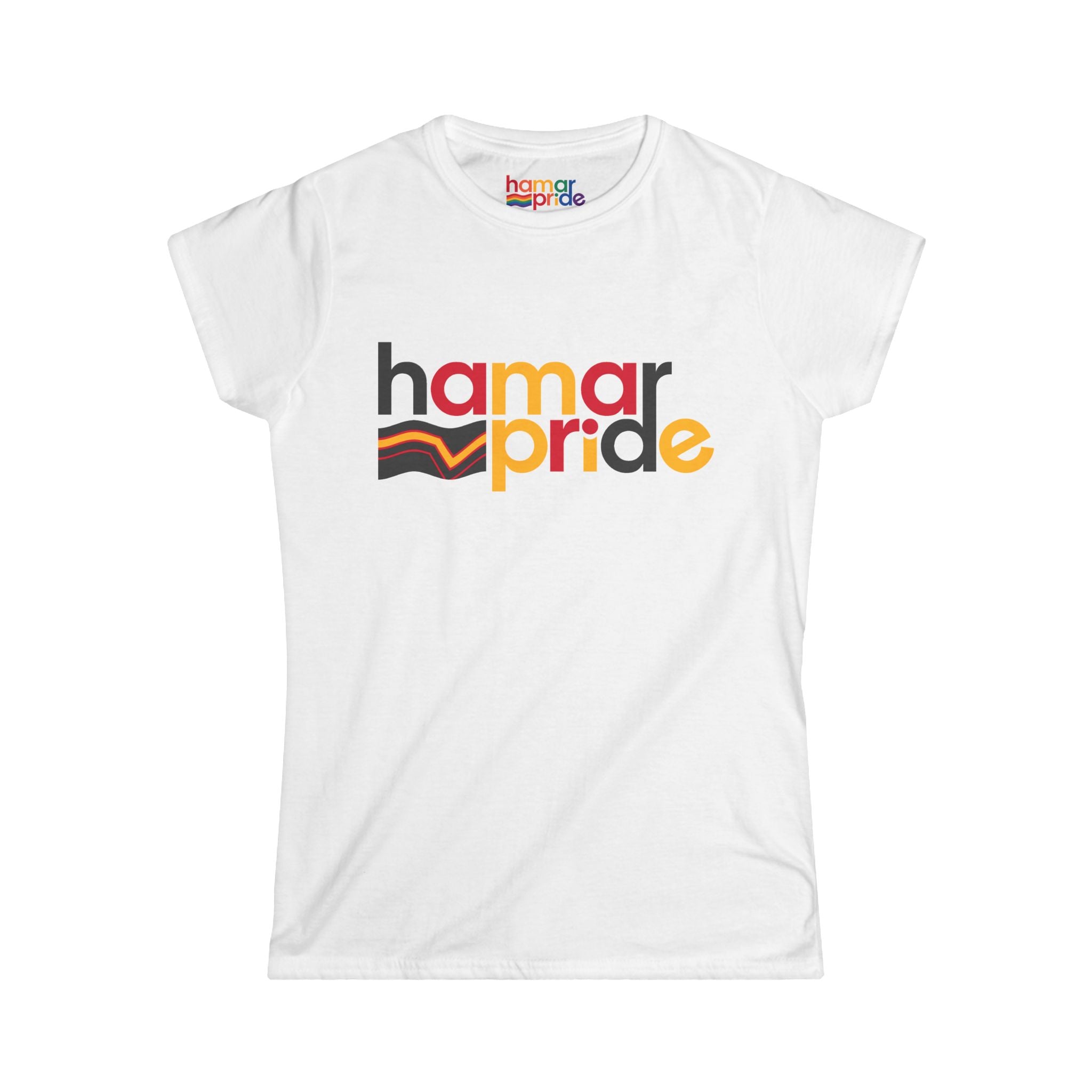 Hamar Pride Women's Softstyle Tee - Rubber Pride
