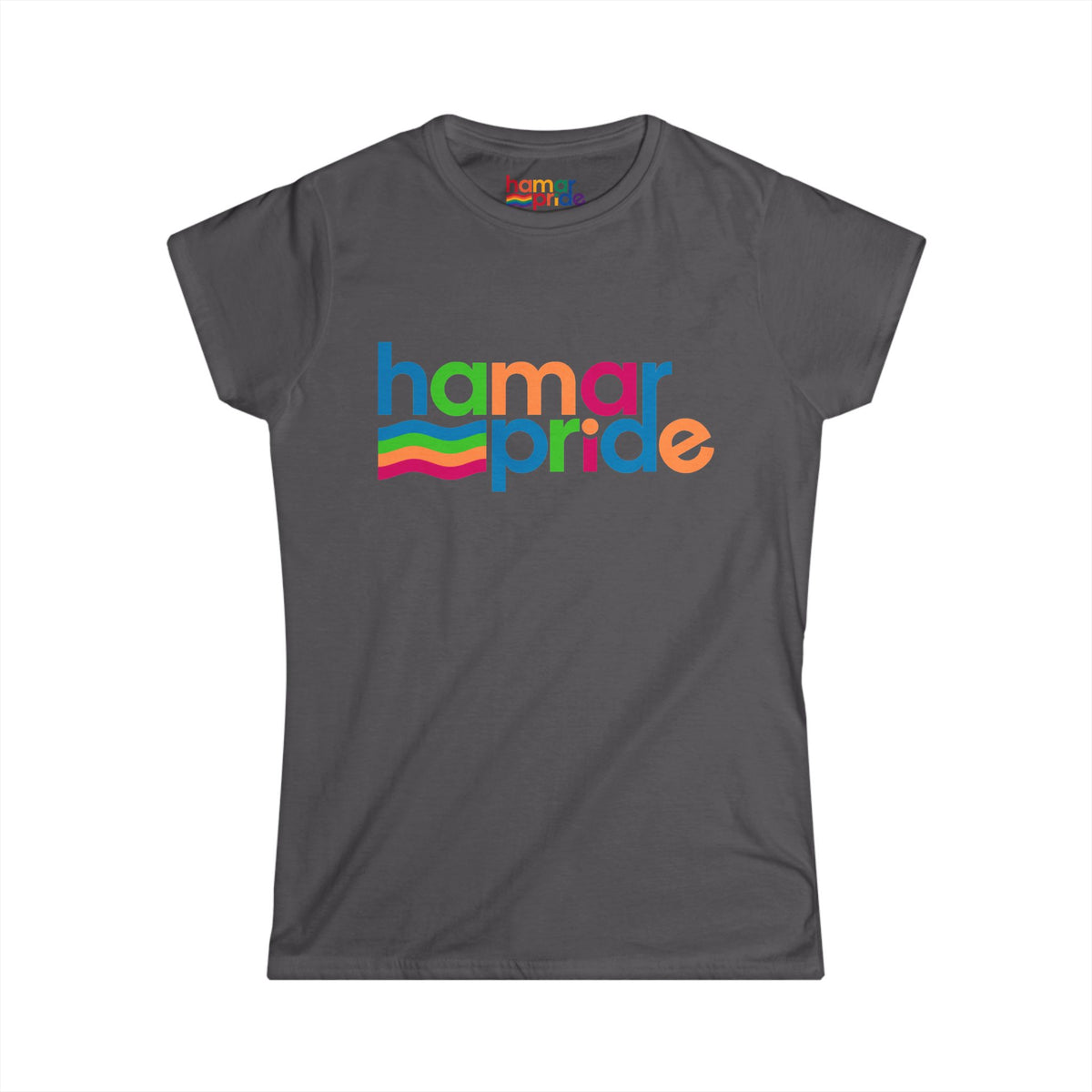 Hamar Pride Women's Softstyle Tee - Panromantic Pride