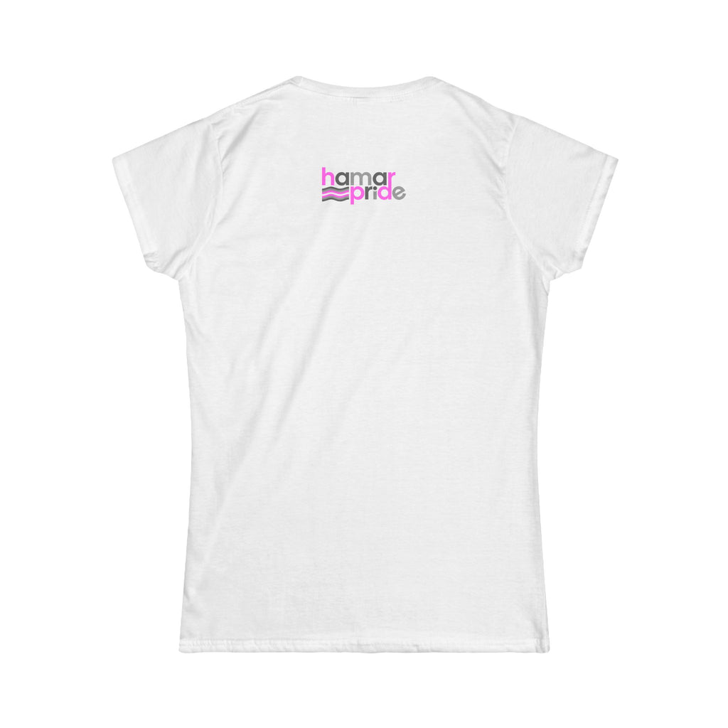 Hamar Pride Women's Softstyle Tee - Demigirl Pride