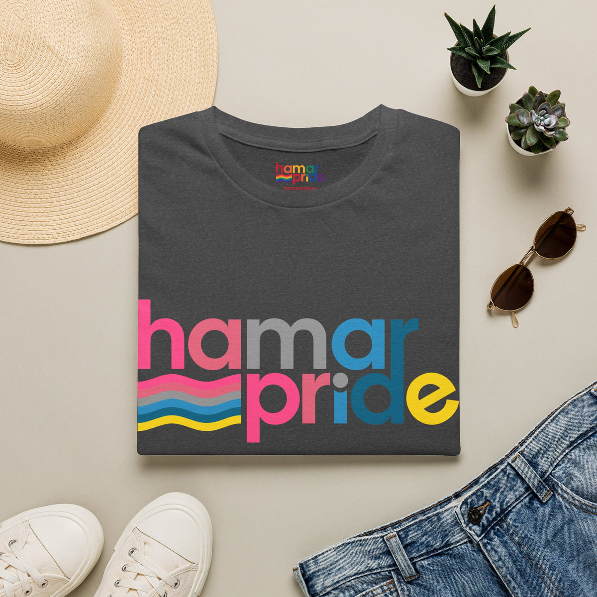 Hamar Pride Tee - Genderflux Pride