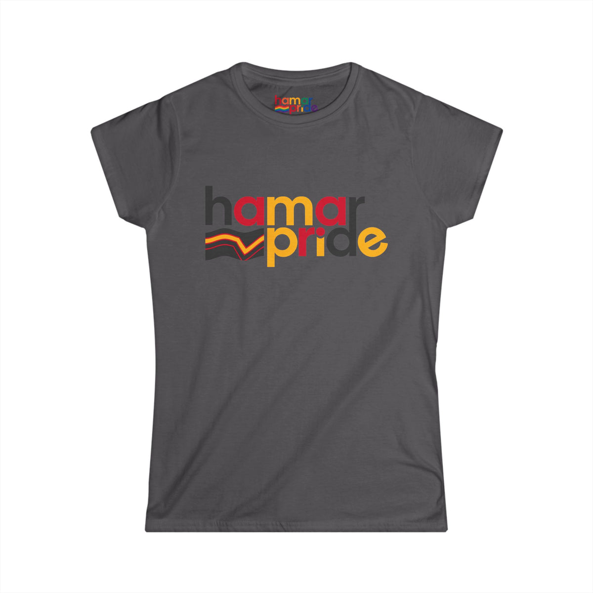Hamar Pride Women's Softstyle Tee - Rubber Pride