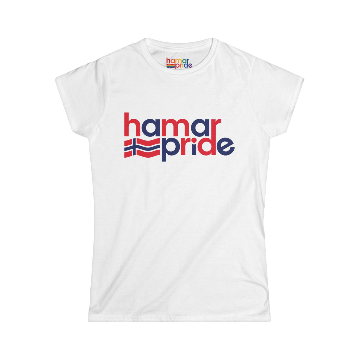 Hamar Pride Women's Softstyle Tee - Norway Pride