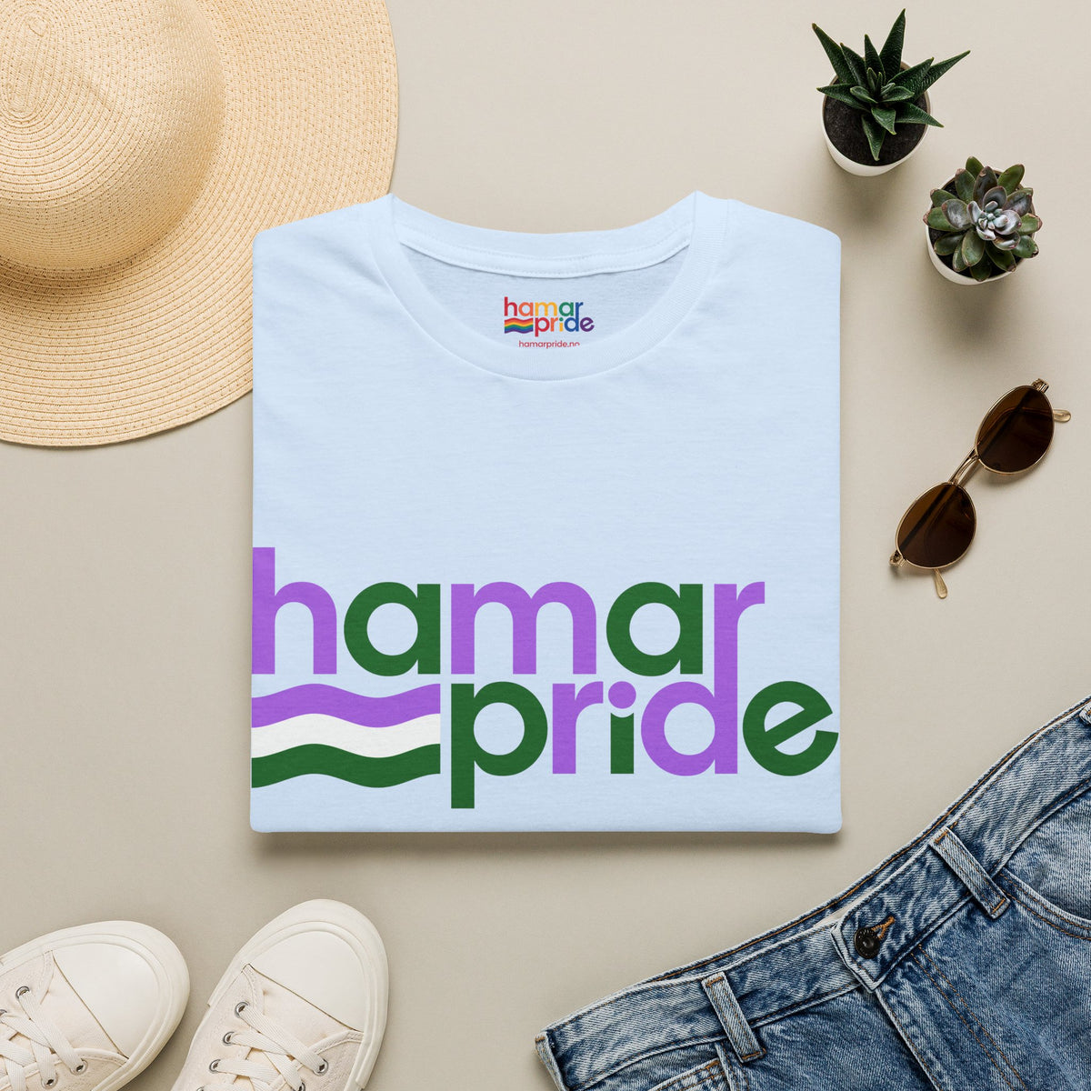 Hamar Pride Tee - Genderqueer Pride