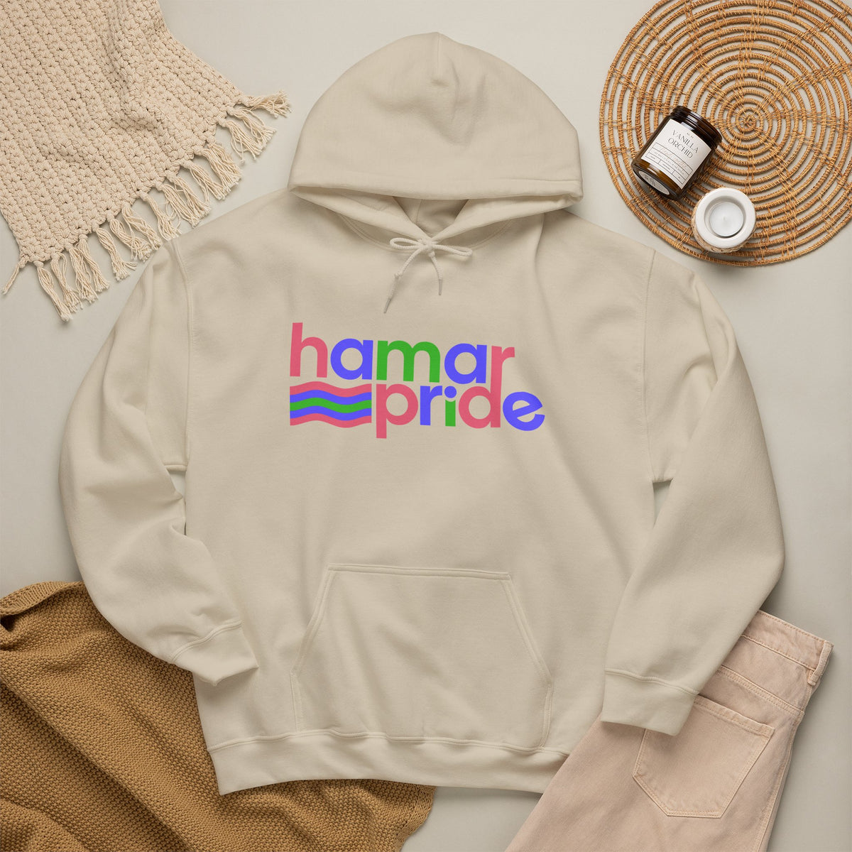Hamar Pride Hoodie — Trigender Pride
