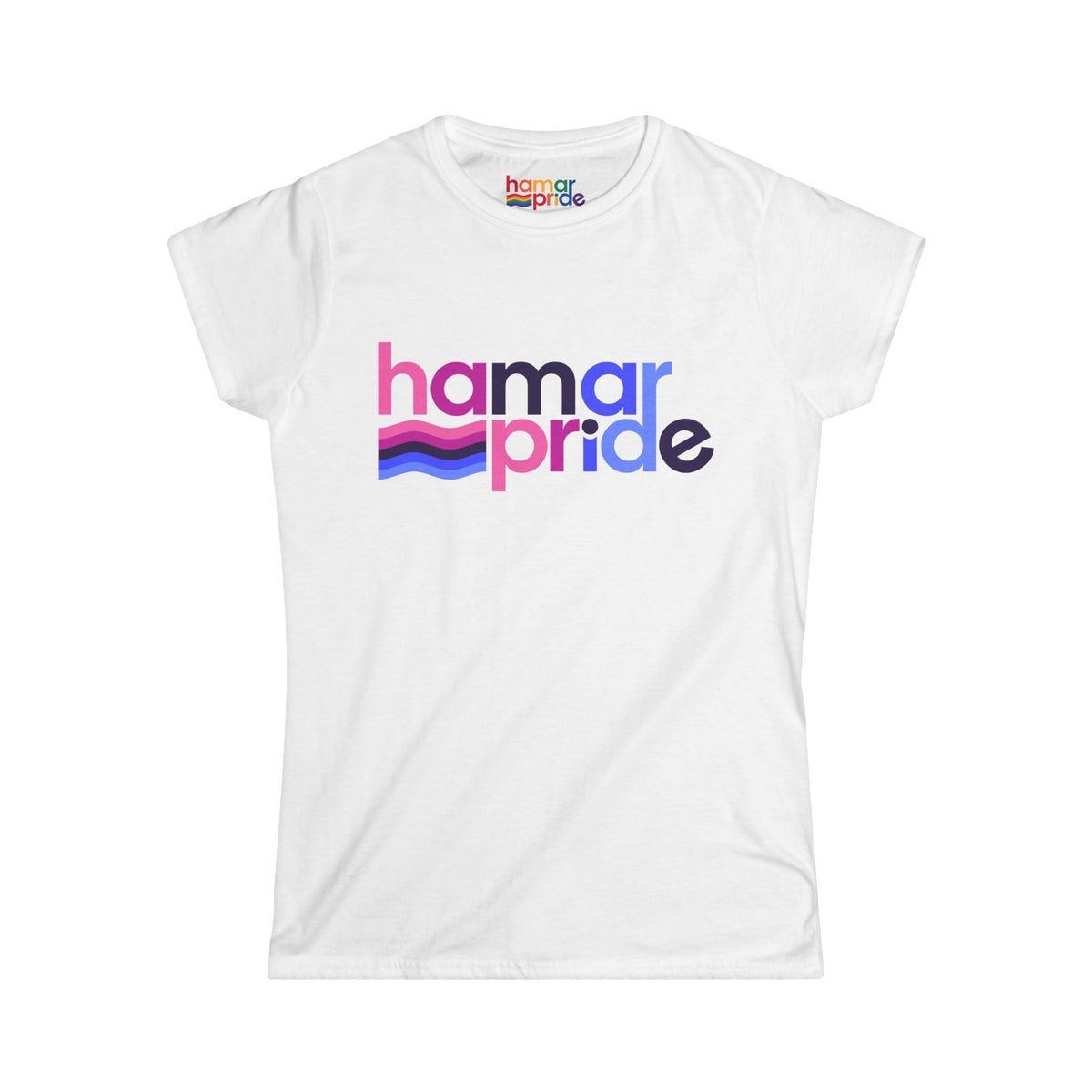 Hamar Pride Women's Softstyle Tee - Omnisexual Pride