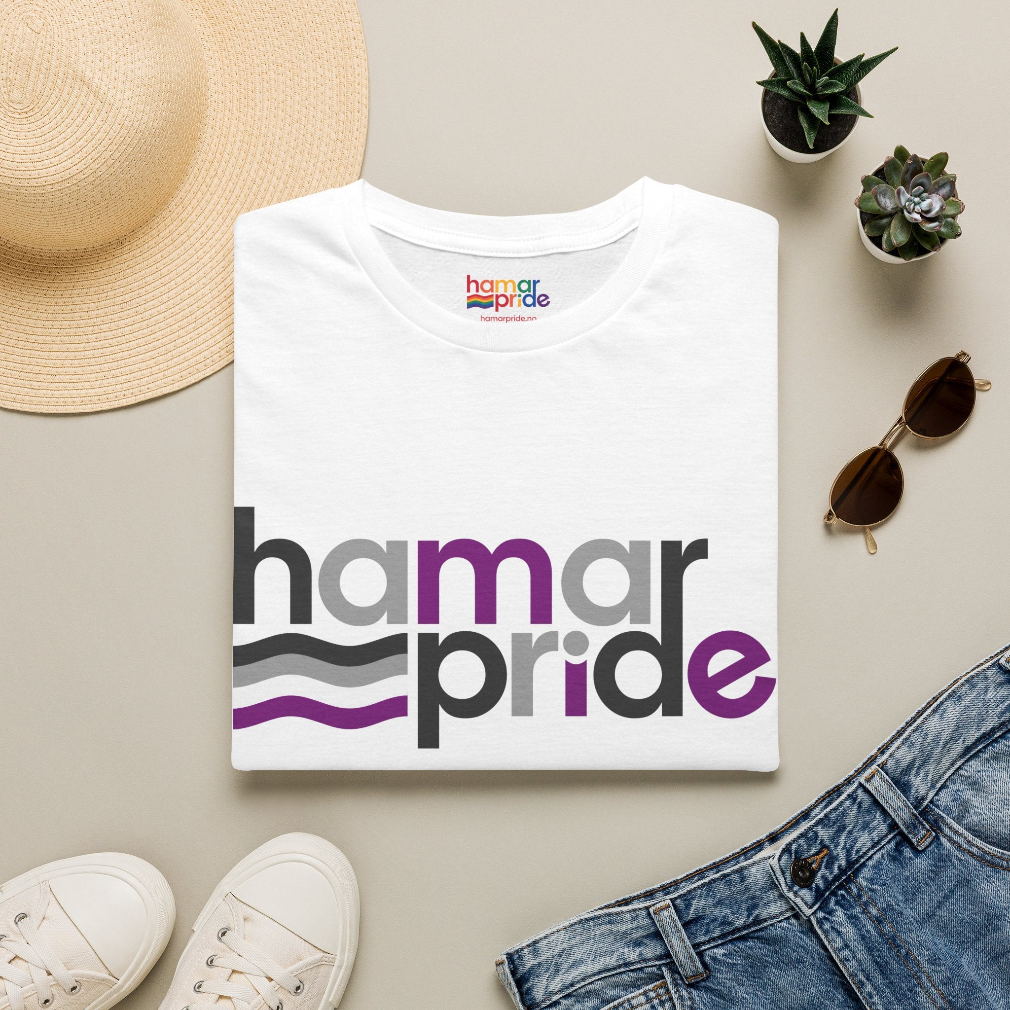 Hamar Pride Tee - Asexual Pride