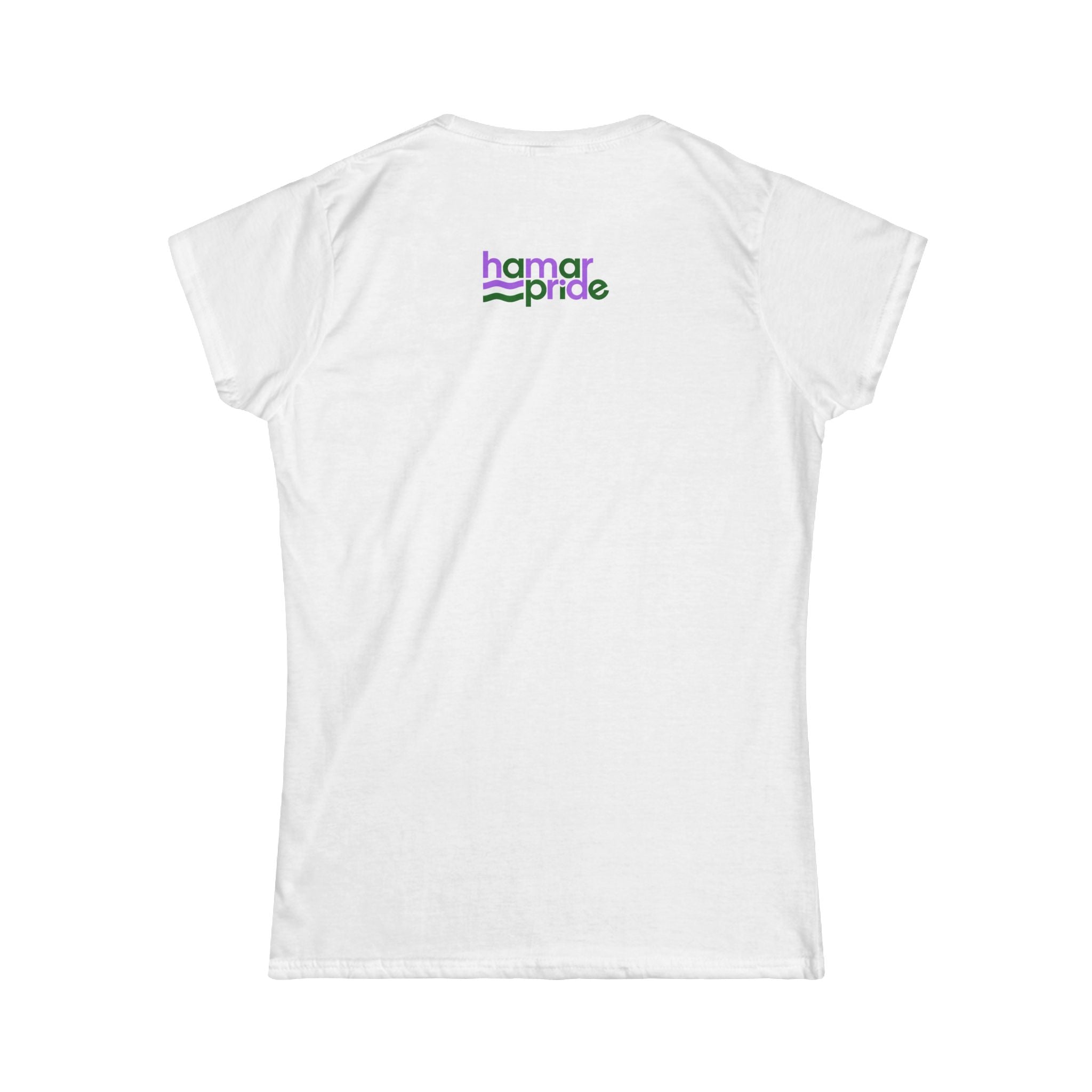 Hamar Pride Women's Softstyle Tee - Genderqueer Pride