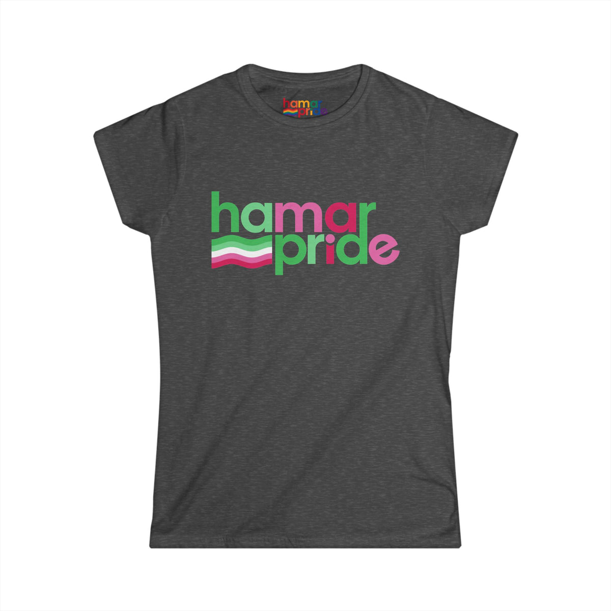 Hamar Pride Women's Softstyle Tee - Abrosexual Pride