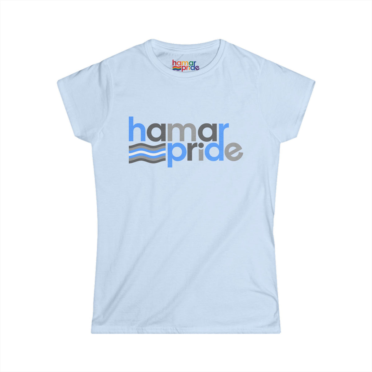 Hamar Pride Women's Softstyle Tee - Demiboy Pride