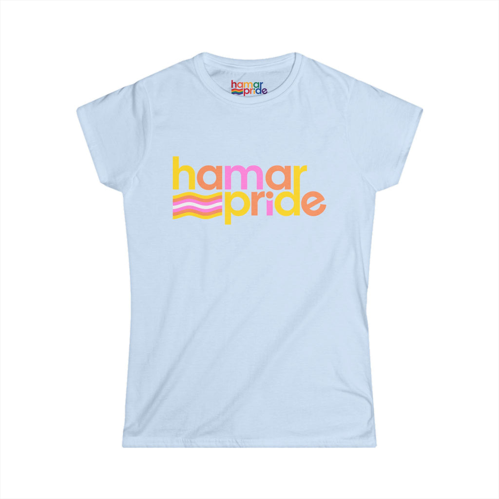 Hamar Pride Women's Softstyle Tee - Pangender Pride