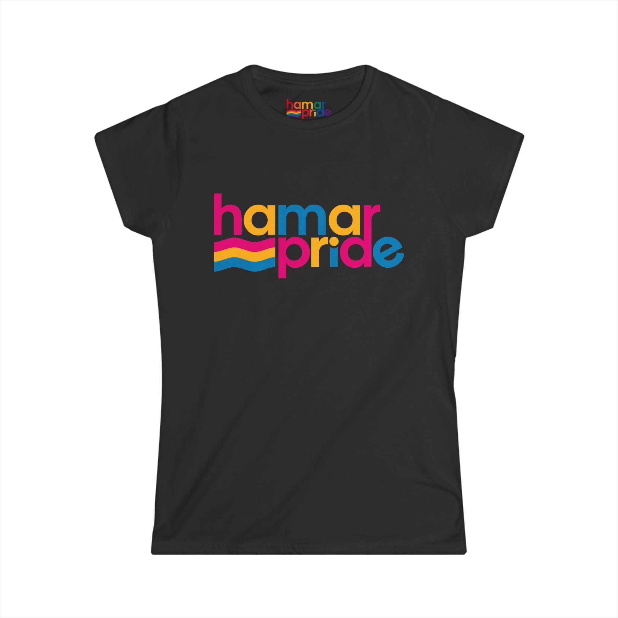 Hamar Pride Women's Softstyle Tee - Pansexual Pride