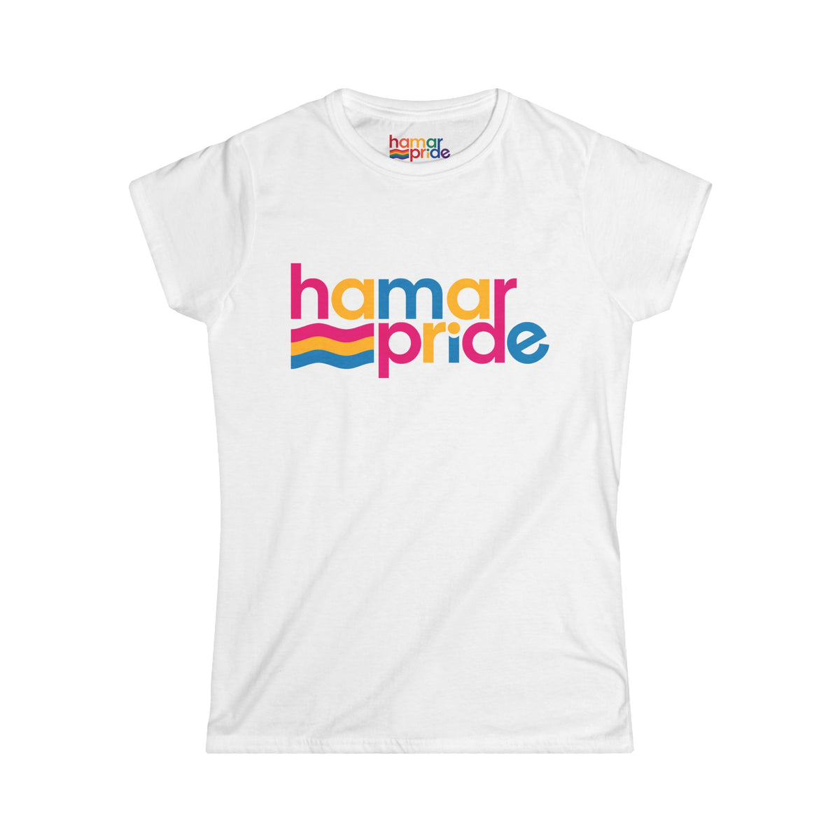 Hamar Pride Women's Softstyle Tee - Pansexual Pride