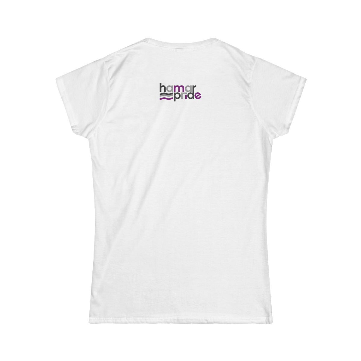 Hamar Pride Women's Softstyle Tee - Asexual Pride