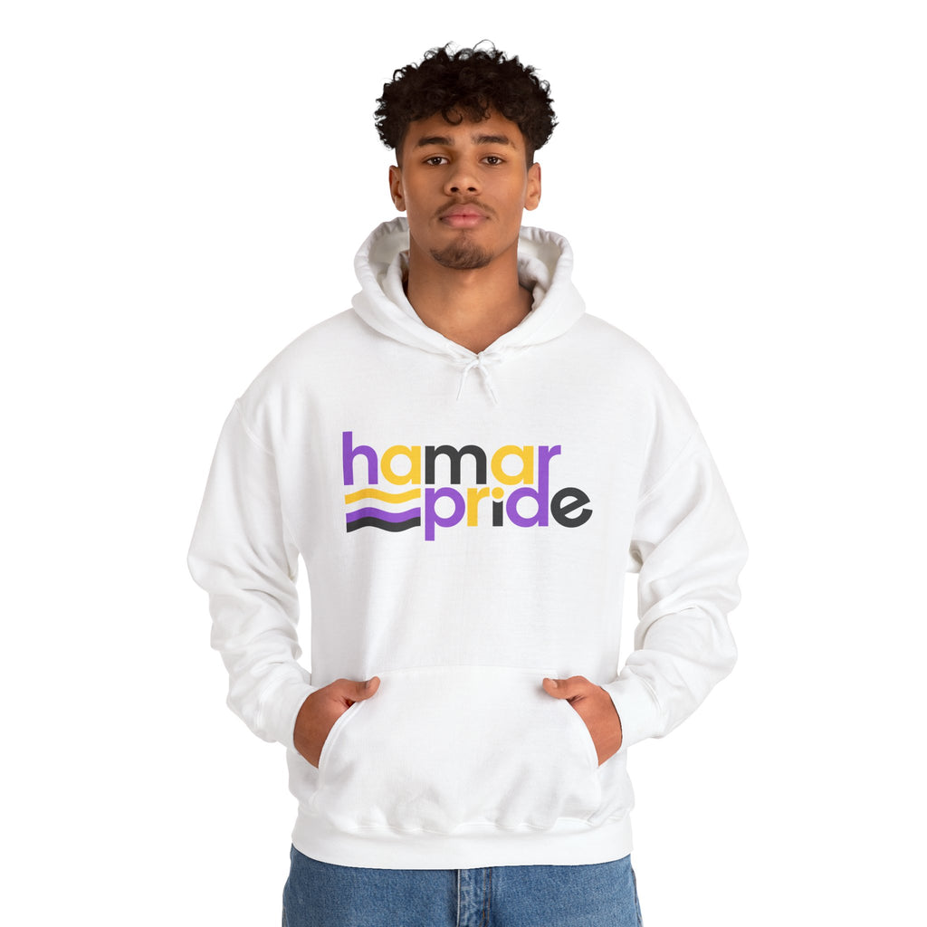 Hamar Pride Hoodie — Nonbinary Pride