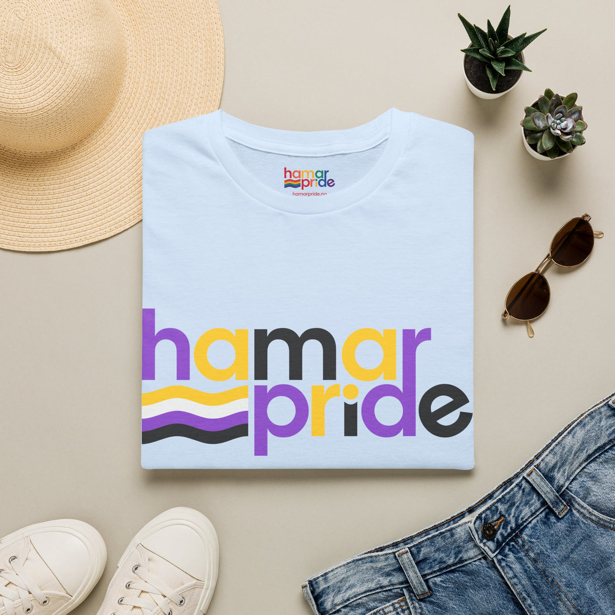 Hamar Pride - Non-Binary Pride Tee