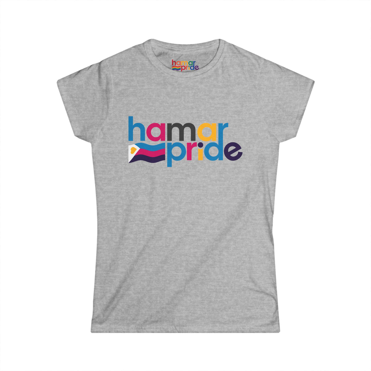 Hamar Pride Women's Softstyle Tee - Polyamory Pride