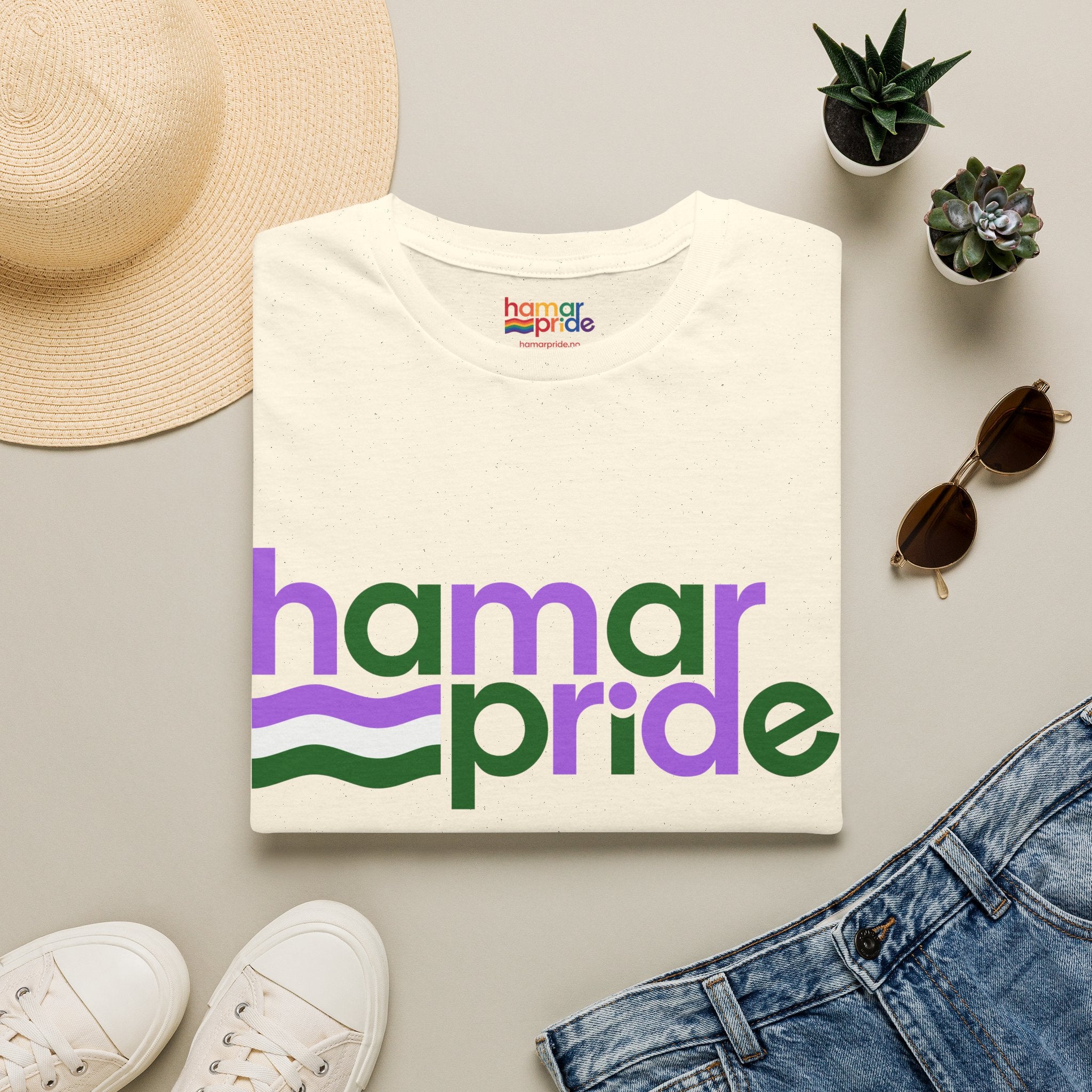 Hamar Pride Tee - Genderqueer Pride