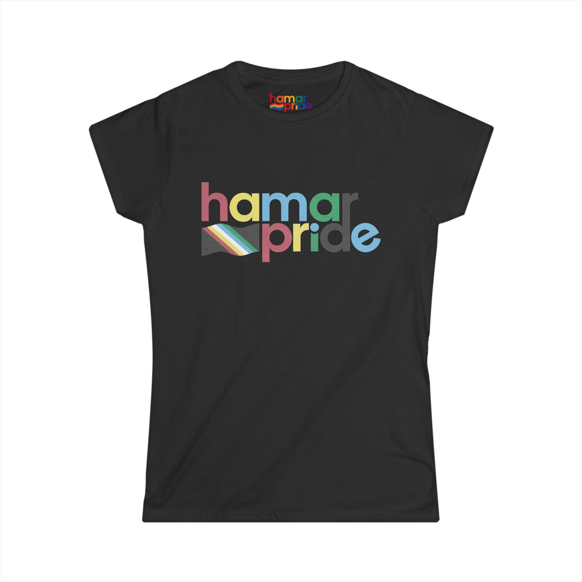 Hamar Pride Women's Softstyle Tee - Disabled Pride