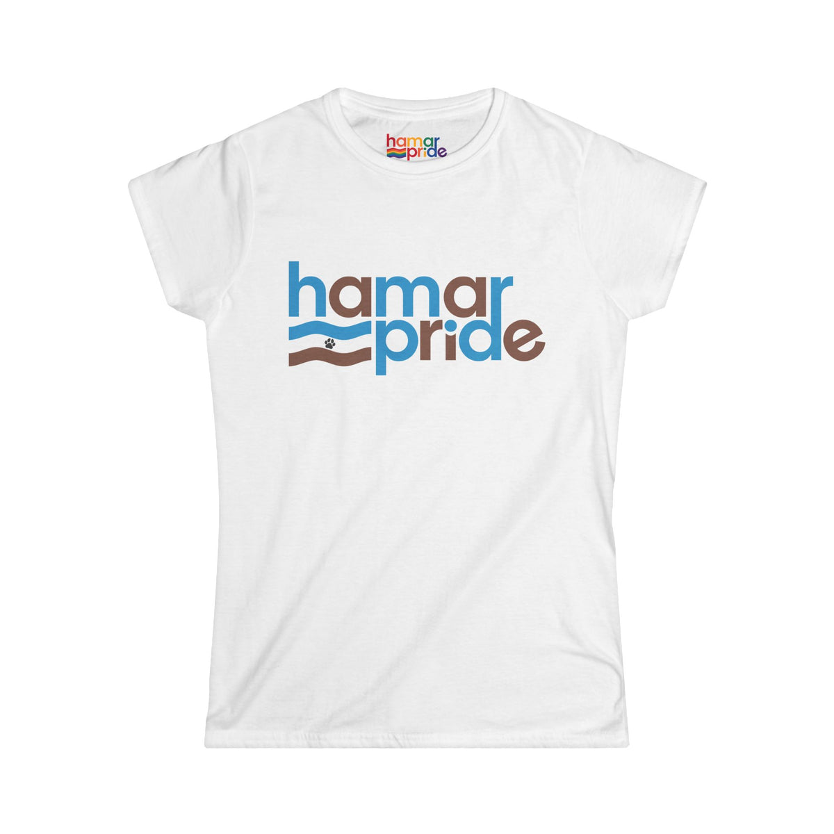 Hamar Pride Women's Softstyle Tee - Furry Pride