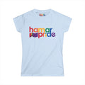 Hamar Pride Women's Softstyle Tee - Sampi Queer Pride