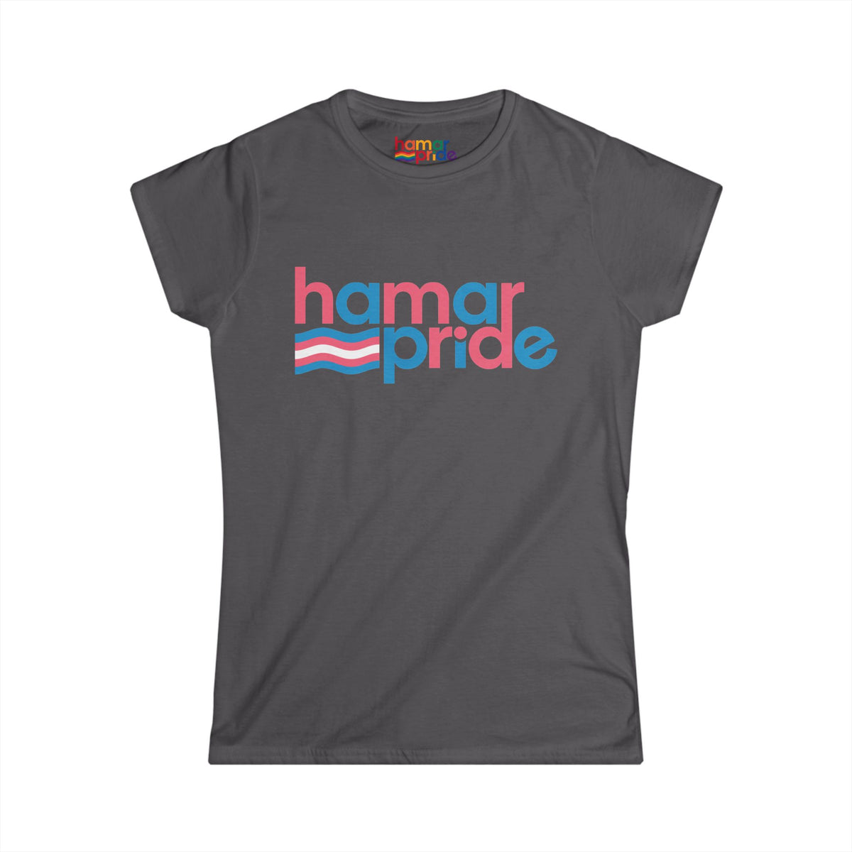 Hamar Pride Women's Softstyle Tee - Trans Pride