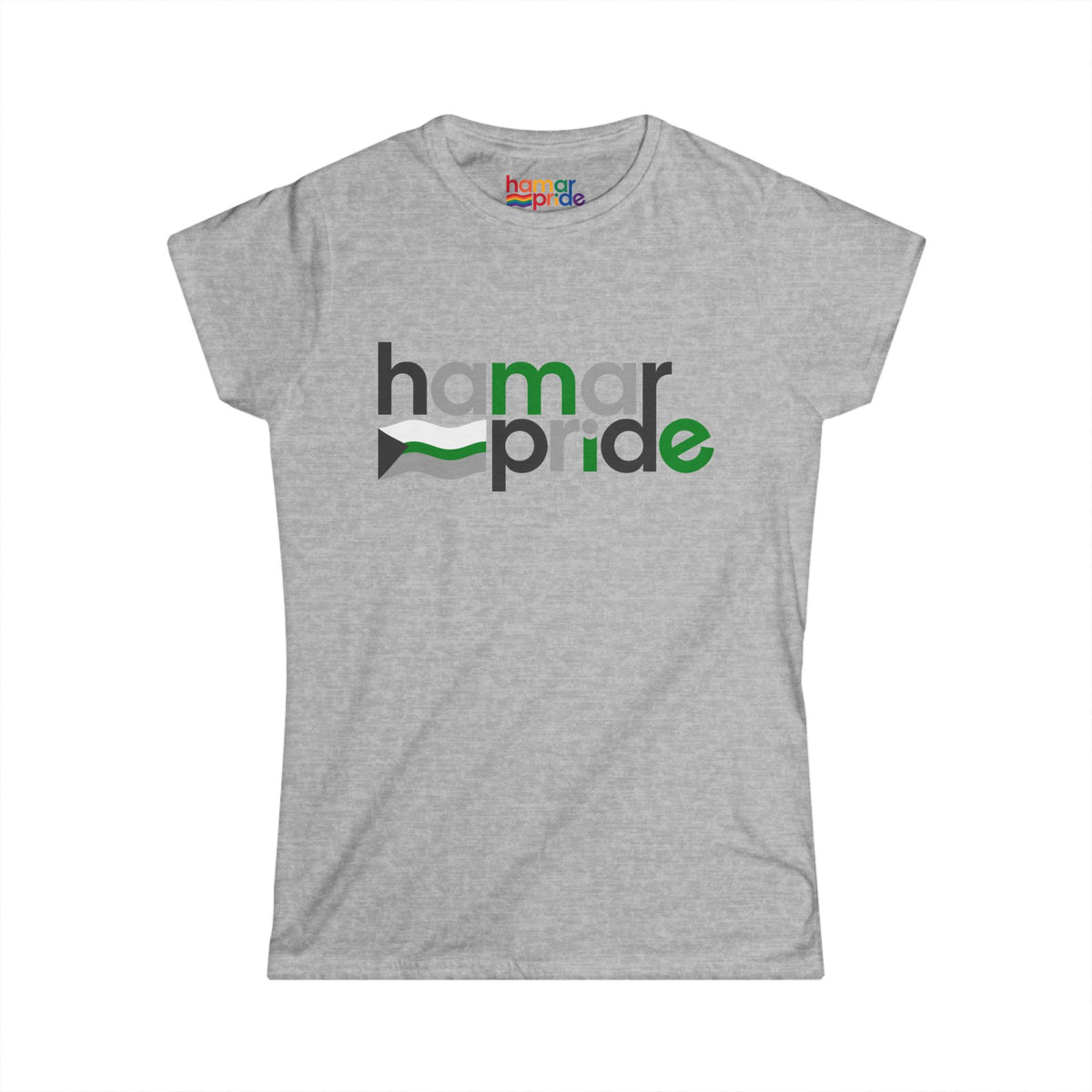 Hamar Pride Women's Softstyle Tee - Demiromantic Pride