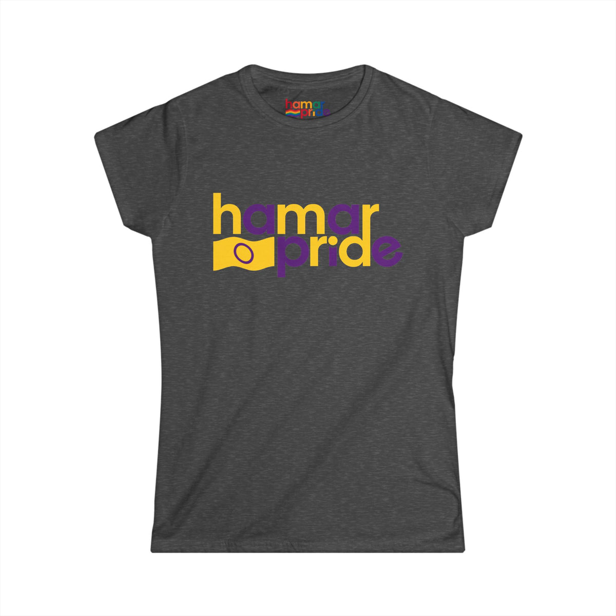 Hamar Pride Women's Softstyle Tee - Intersex Pride
