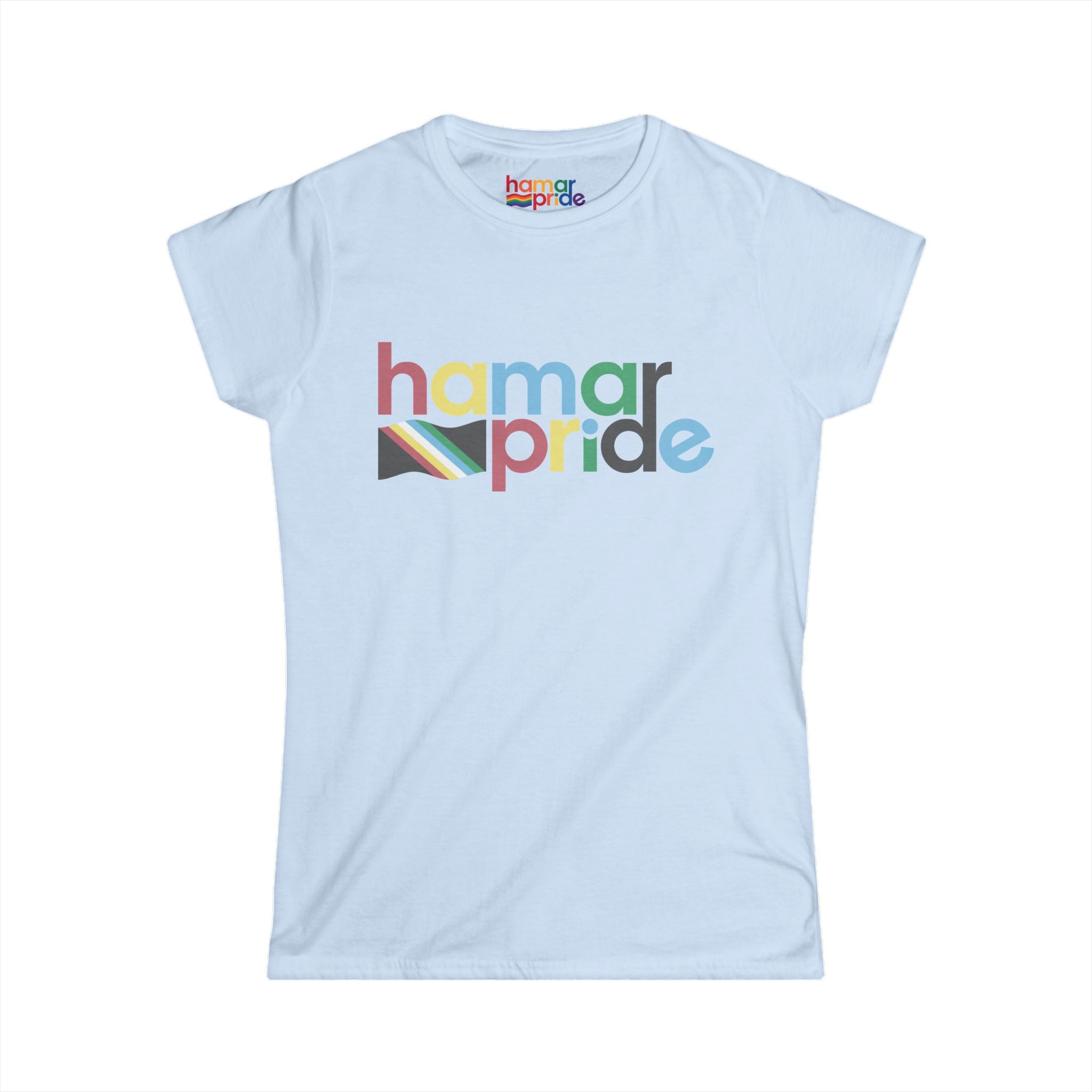 Hamar Pride Women's Softstyle Tee - Disabled Pride