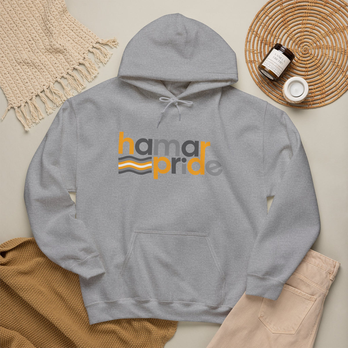 Hamar Pride Hoodie — Demigender Pride