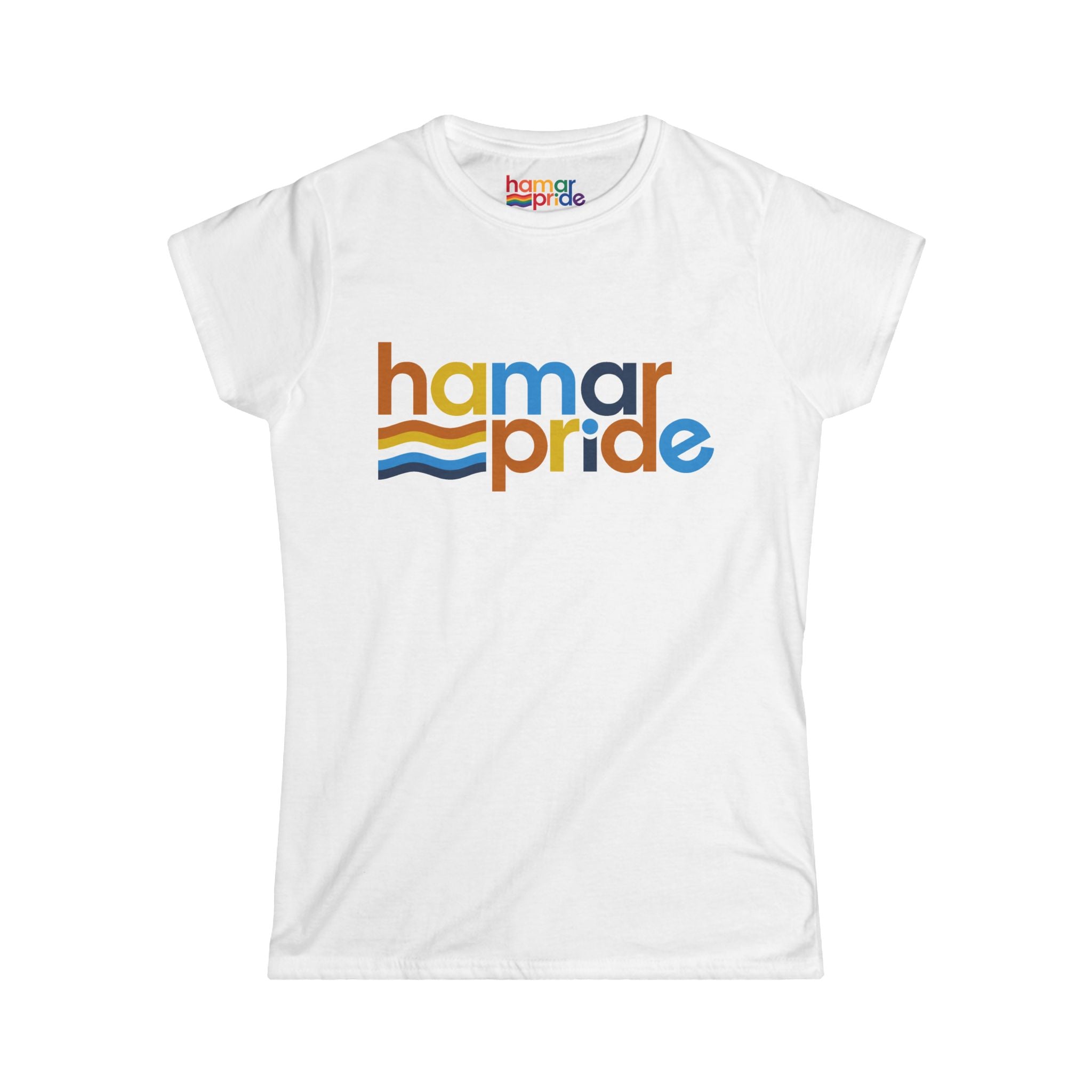Hamar Pride Women's Softstyle Tee - Aroace Pride