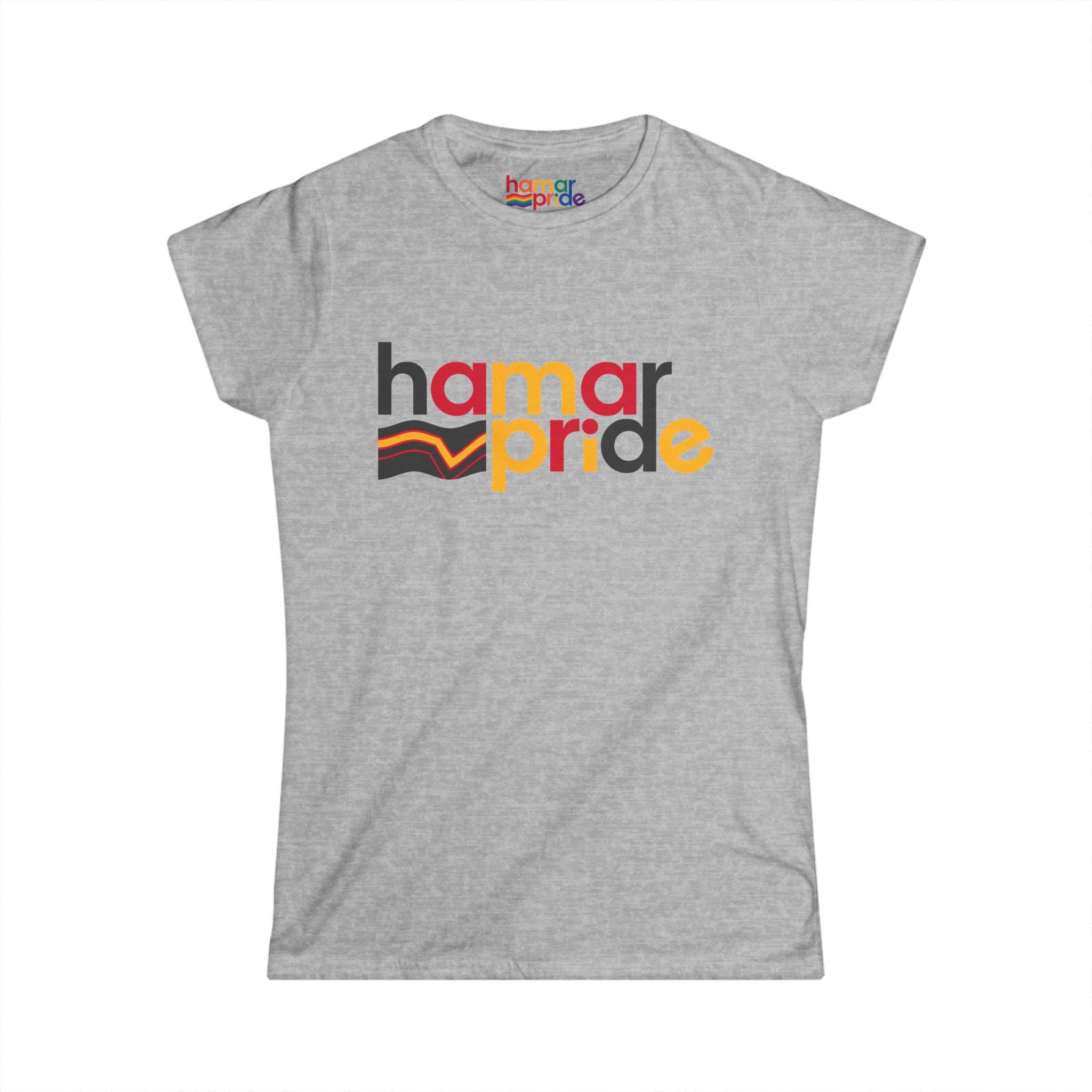 Hamar Pride Women's Softstyle Tee - Rubber Pride