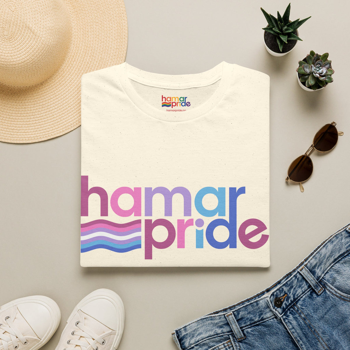 Hamar Pride Tee - Bigender Pride